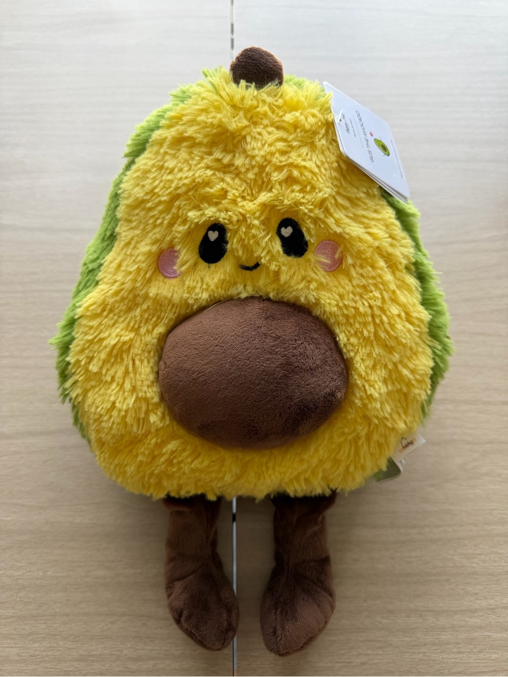 Happy Fuel “Gus the Avocado” Microwavable Plush Cuddle Stuffy
